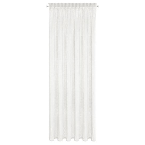 ZASŁONA GOTOWA GABBY NA TAŚMIE 140 X 270 CM BIAŁY