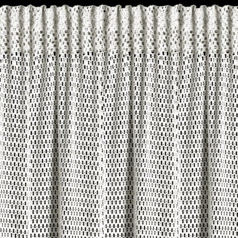 ZASŁONA GOTOWA GABBY NA TAŚMIE 140 X 270 CM BIAŁY