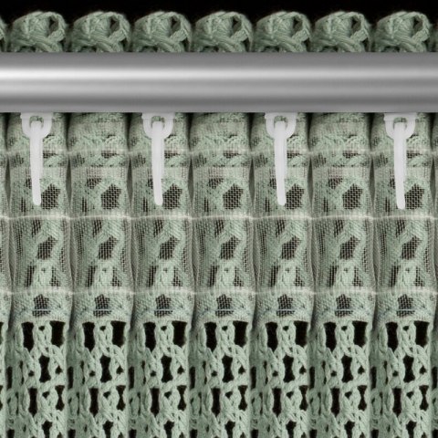 ZASŁONA GOTOWA GABBY NA TAŚMIE 140 X 270 CM MIĘTOWY