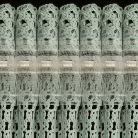 ZASŁONA GOTOWA GABBY NA TAŚMIE 140 X 270 CM MIĘTOWY