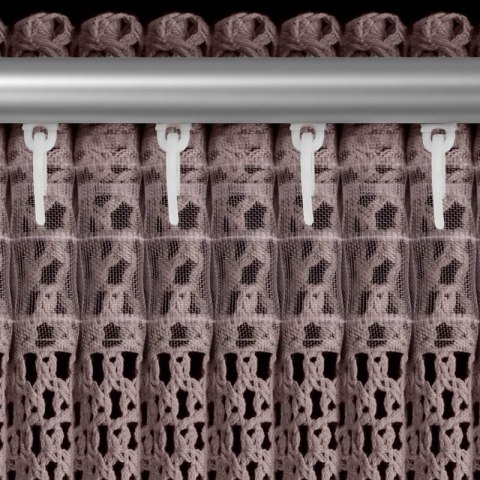 ZASŁONA GOTOWA GABBY NA TAŚMIE 140 X 270 CM RÓŻOWY