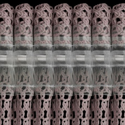 ZASŁONA GOTOWA GABBY NA TAŚMIE 140 X 270 CM RÓŻOWY