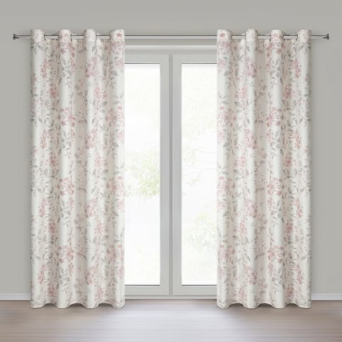 ZASŁONA GOTOWA LILA 140 X 250 CM NATURALNY