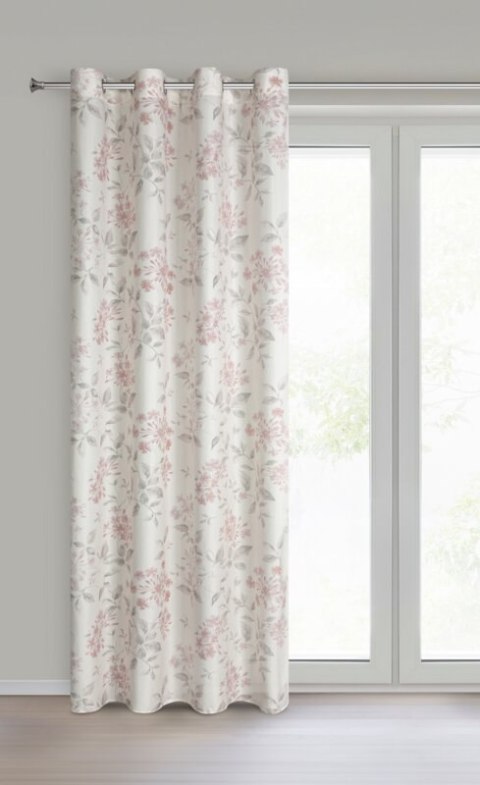 ZASŁONA GOTOWA LILA 140 X 250 CM NATURALNY