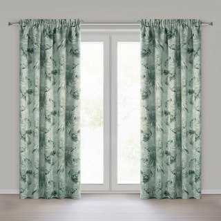 ZASŁONA GOTOWA NINA NA TAŚMIE 140 X 270 CM MIĘTOWY