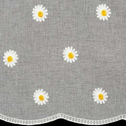 FIRANA GOTOWA BELLIS NA TAŚMIE 150 X 70 CM BIAŁY