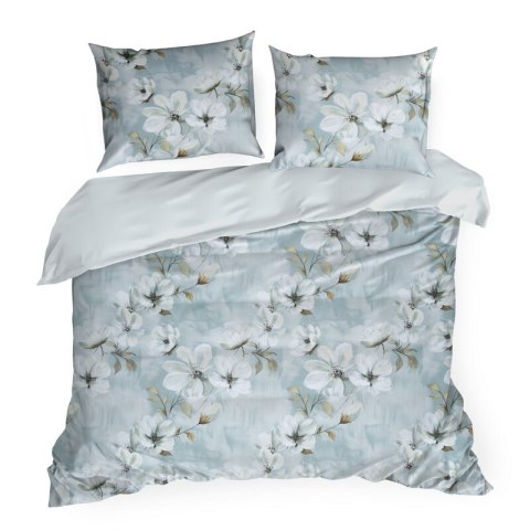 KOMPLET POŚCIELI SATYNOWEJ SPRING 89 160 X 200 CM JASNOSZARY