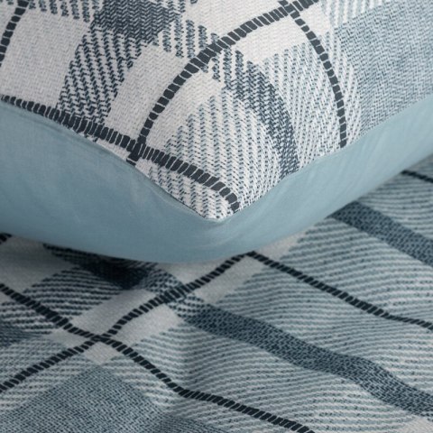 KOMPLET POŚCIELI SATYNOWEJ SPRING 95 220 X 200 CM NIEBIESKI