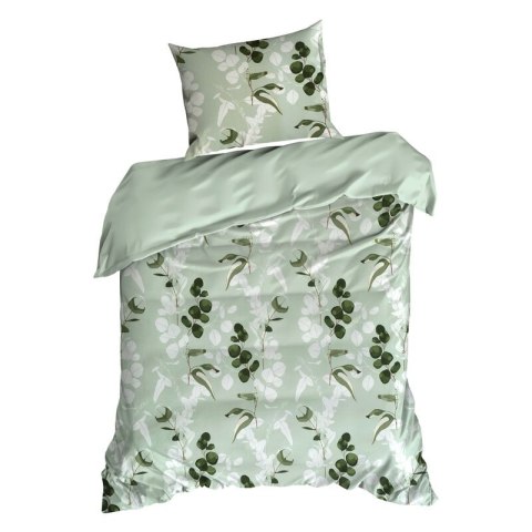 KOMPLET POŚCIELI SATYNOWEJ SPRING 97 160 X 200 CM JASNOZIELONY