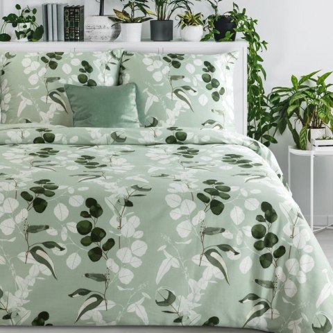 KOMPLET POŚCIELI SATYNOWEJ SPRING 97 220 X 200 CM JASNOZIELONY