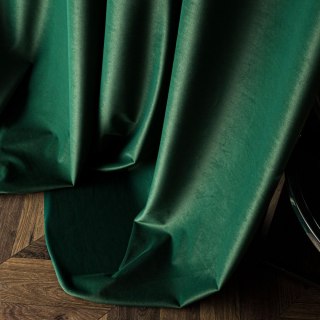 MATT VELVET Tkanina dekoracyjna, wysokość 320cm, kolor 104 ciemny zielony MATVEL/TDP/104/000320/1
