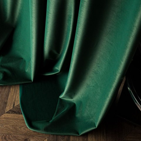 MATT VELVET Tkanina dekoracyjna, wysokość 320cm, kolor 104 ciemny zielony MATVEL/TDP/104/000320/1