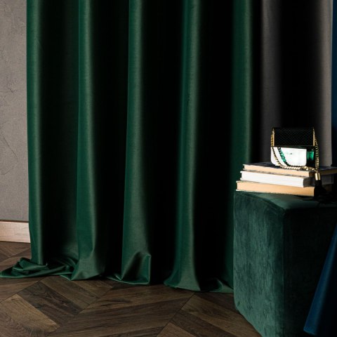 MATT VELVET Tkanina dekoracyjna, wysokość 320cm, kolor 104 ciemny zielony MATVEL/TDP/104/000320/1