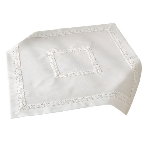 MODENA Serweta z gipiurą, szerokość 85cm x wysokość 85cm, kolor 001 biały 202725/KSP/L01/085085/1