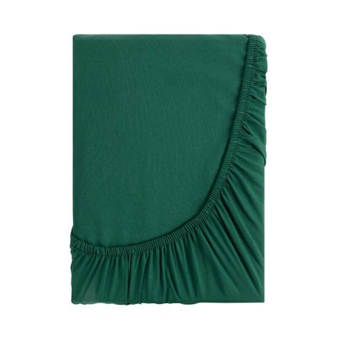 PRZEŚCIERADŁO Z GUMKĄ BASIC 100 X 200 X 30 CM BUTELKOWY ZIELONY