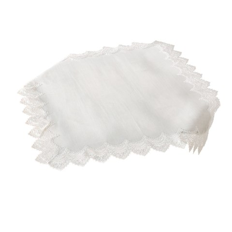 SERENA Serweta z gipiurą, szerokość 85cm x wysokość 85cm, kolor 001 biały 202531/KSP/001/085085/1