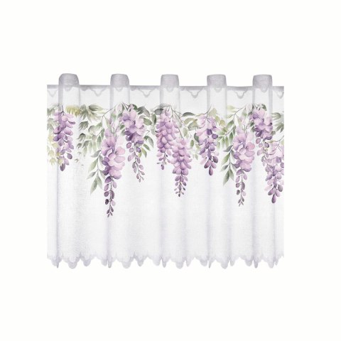 WISTERIA Zazdrostka żakardowa 361910, wysokość 50cm, kolor 001 D00309/ZAZ/001/000050/1