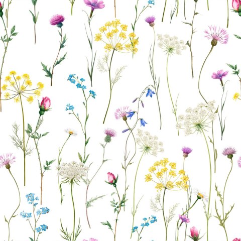 DZIKI OGRÓD Tkanina dekoracyjna NINA WODOODPORNA, 160cm, kolor 009 wielokolorowy D00405/NIW/009/160000/1