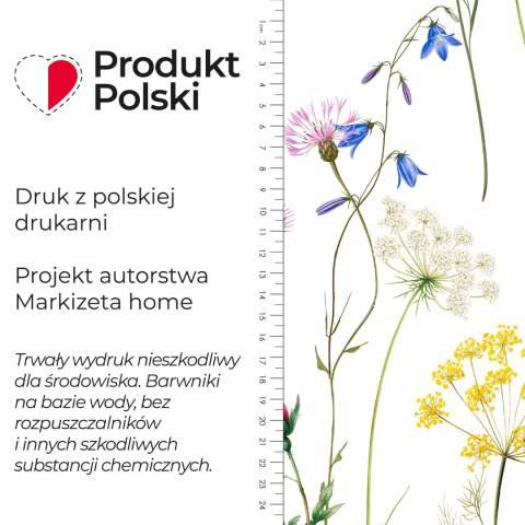 DZIKI OGRÓD Tkanina dekoracyjna NINA WODOODPORNA, 160cm, kolor 009 wielokolorowy D00405/NIW/009/160000/1