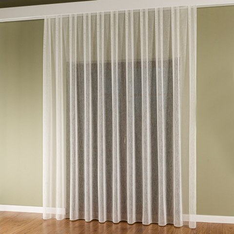 Firanka fantazyjna z ołowianką, wysokość 300cm, kolor 010 naturalny 001781/OLO/010/000300/1