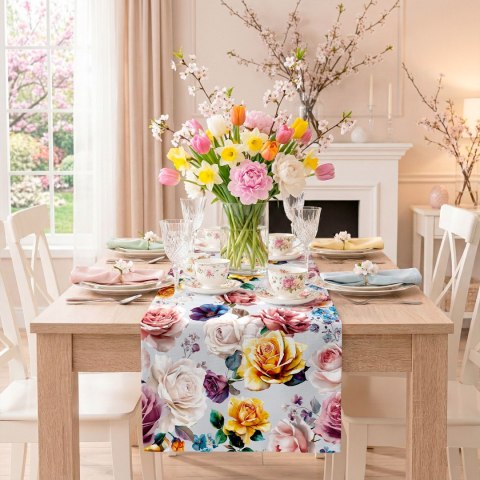 ROSETTA Tkanina dekoracyjna NINA WODOODPORNA, 160cm, kolor 009 wielokolorowy D00398/NIW/009/160000/1