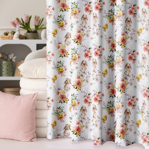 WIELKANOC W KWIATACH Tkanina dekoracyjna NINA WODOODPORNA, 160cm, kolor 009 wielokolorowy DWI400/NIW/009/160000/1