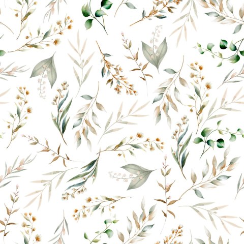 ZIOŁOWY OGRÓD Tkanina dekoracyjna NINA WODOODPORNA, 160cm, kolor 002 zielony D00409/NIW/002/160000/1