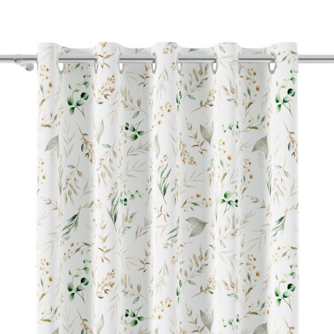 ZIOŁOWY OGRÓD Tkanina dekoracyjna NINA WODOODPORNA, 160cm, kolor 002 zielony D00409/NIW/002/160000/1