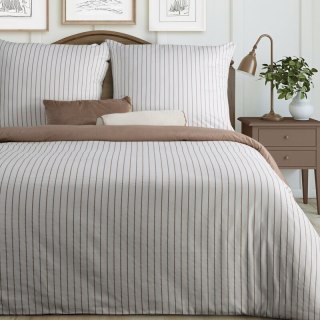 KOMPLET POŚCIELI SATYNOWEJ RAYA 140 X 200 CM BIAŁY