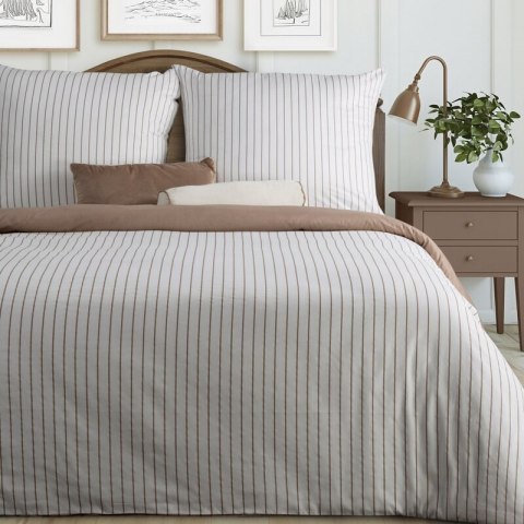 KOMPLET POŚCIELI SATYNOWEJ RAYA 160 X 200 CM BIAŁY