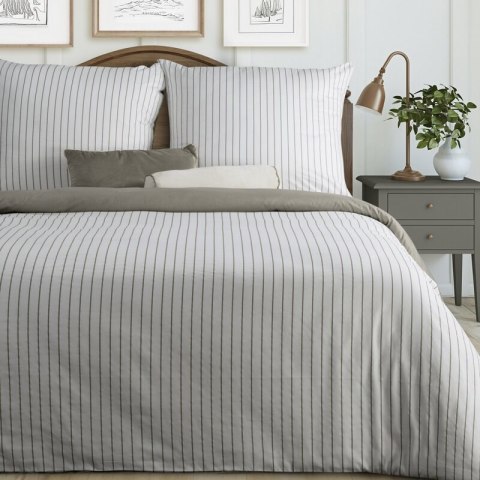 KOMPLET POŚCIELI SATYNOWEJ RAYA 160 X 200 CM BIAŁY