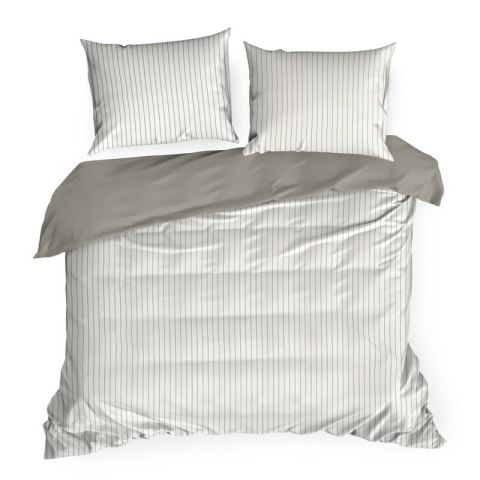 KOMPLET POŚCIELI SATYNOWEJ RAYA 220 X 200 CM BIAŁY