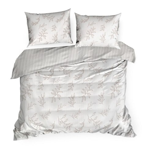 KOMPLET POŚCIELI SATYNOWEJ RAYA1 160 X 200 CM BIAŁY