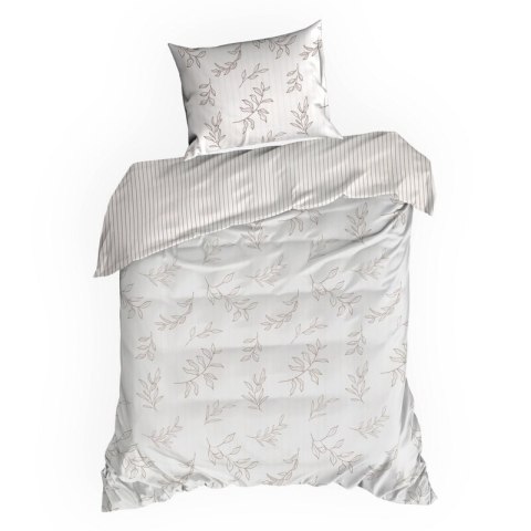 KOMPLET POŚCIELI SATYNOWEJ RAYA1 220 X 200 CM BIAŁY