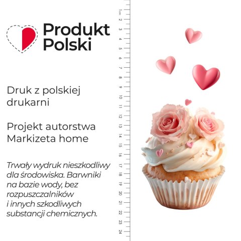 MELLA Zazdrostka 100827, wysokość 50cm, kolor 004 beżowo różowy D00396/ZAZ/004/000050/1