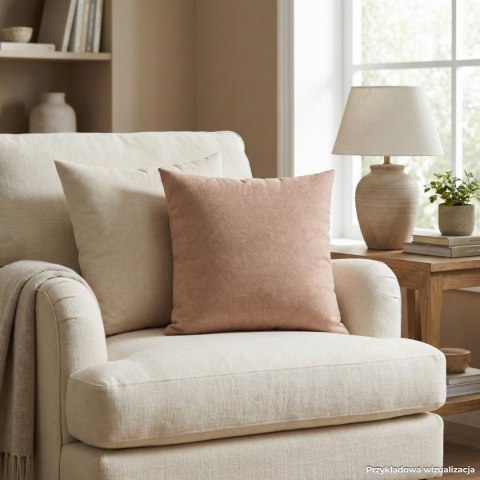 MILAS Poszewka dekoracyjna, 40x40cm, kolor 018 pudrowy różowy MILAS1/POP/018/040040/1