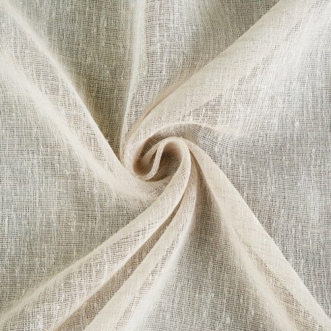 ZASŁONA GOTOWA ANGELICA NA TAŚMIE 140 X 270 CM BEŻOWY