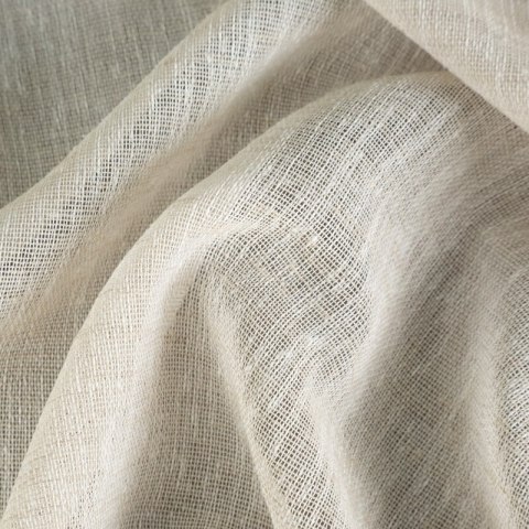 ZASŁONA GOTOWA ANGELICA NA TAŚMIE 140 X 270 CM BEŻOWY