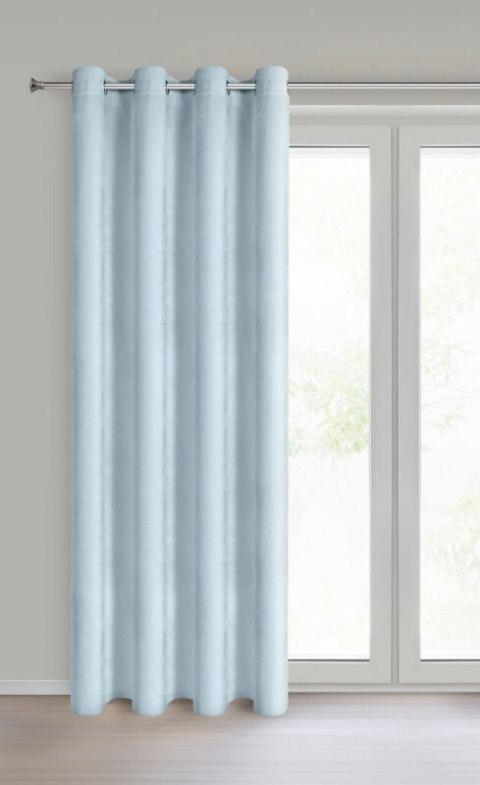 ZASŁONA GOTOWA VANI 140 X 250 CM BŁĘKITNY