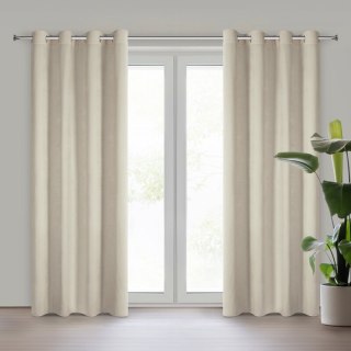 ZASŁONA GOTOWA VANI 140 X 250 CM JASNOBEŻOWY