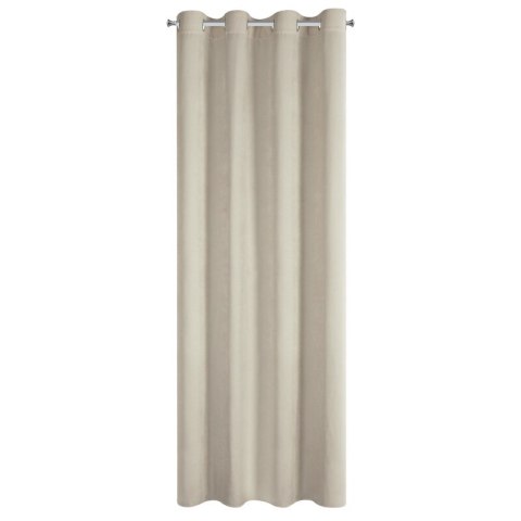 ZASŁONA GOTOWA VANI 140 X 250 CM JASNOBEŻOWY