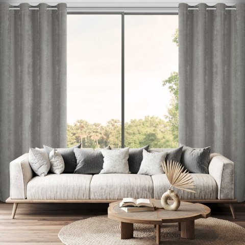 ZASŁONA GOTOWA VANI 140 X 250 CM SZARY