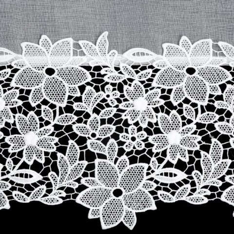 FIRANA GOTOWA ARTEMIDA NA SZELKACH 150 X 40 CM BIAŁY