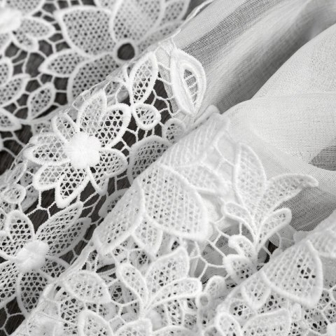 FIRANA GOTOWA ARTEMIDA NA SZELKACH 150 X 70 CM BIAŁY