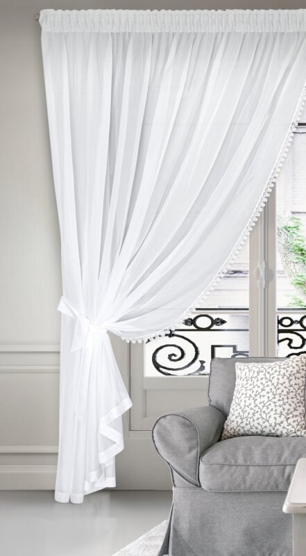 FIRANA GOTOWA DEK 360 X 250 CM KREMOWY