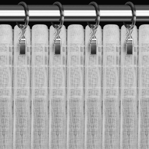 FIRANA GOTOWA ELPIDIA NA TAŚMIE 350 X 250 CM BIAŁY