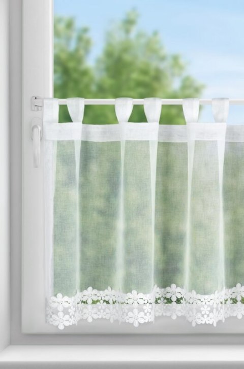 FIRANA GOTOWA KAJA NA SZELKACH 150 X 70 CM BIAŁY