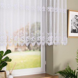 Firanka gipiurowa, wysokość 120cm, kolor 001 biały 016236/447/001/000120/1