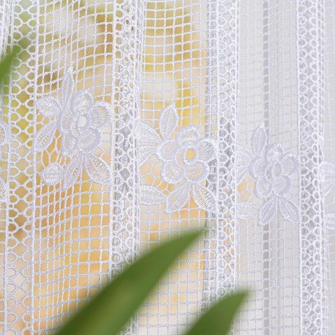 Firanka gipiurowa, wysokość 120cm, kolor 001 biały 016236/447/001/000120/1