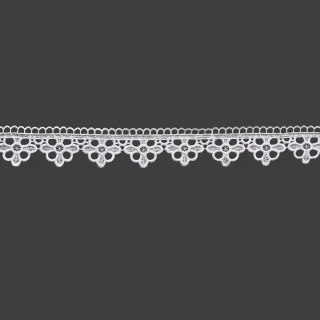 Koronka gipiurowa, wysokość 5cm, kolor 001 biały 073364/BIS/001/000005/1